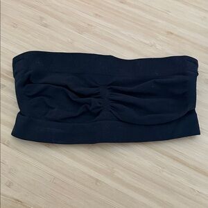 SKIMS Black Bandeau Size Small